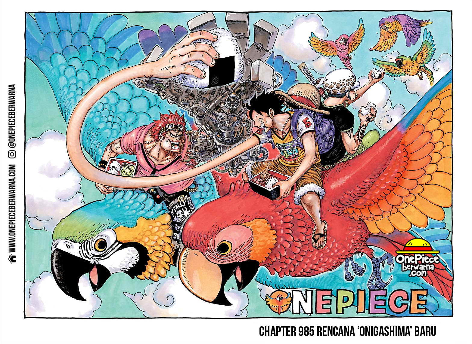 One Piece Berwarna Chapter 985